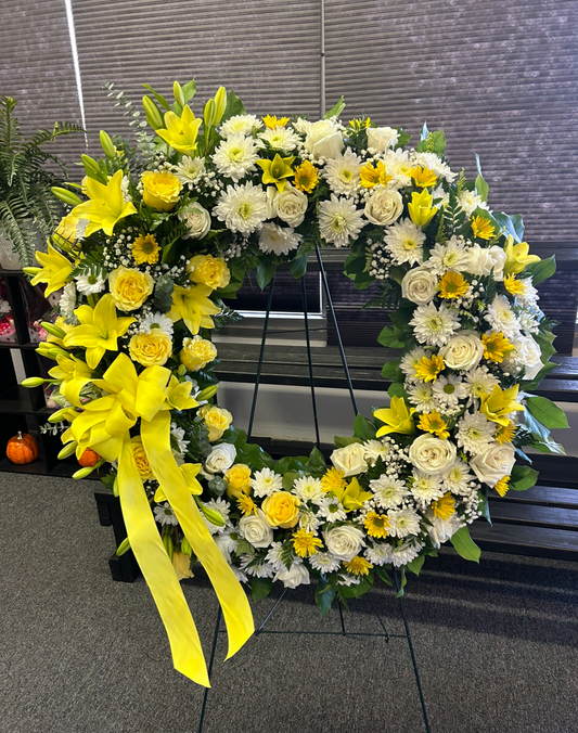 SYMPATHY YELLOW & WHITE